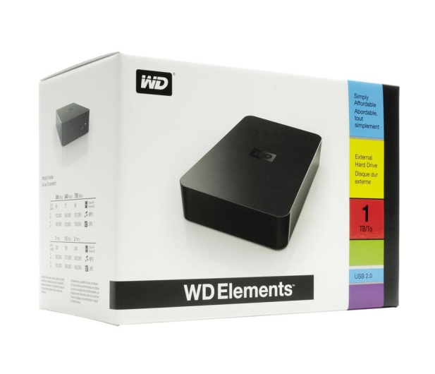 WD Elements Desktop 1TB czarny - 53122 - zdjęcie 7
